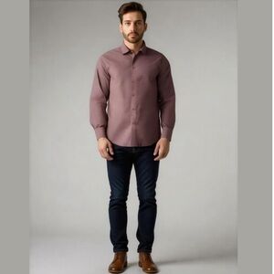 CALVIN Klein Men’s Dress Shirt Large